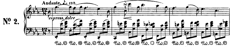 ショパン「ノクターン第2番（変ホ長調 Op.9-2）」ピアノ楽譜