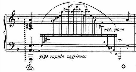 ランゲ「「花の歌」ヘ長調Op.39」ピアノ楽譜4