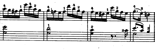 モーツァルト「「きらきら星変奏曲」ハ長調K.265」ピアノ楽譜2