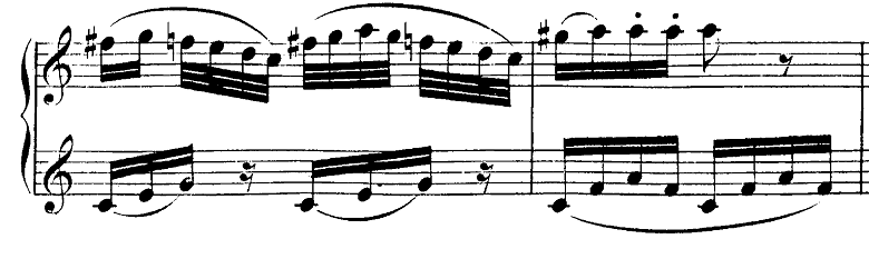 モーツァルト「ピアノソナタ第10番ハ長調K.330第1楽章」ピアノ楽譜8
