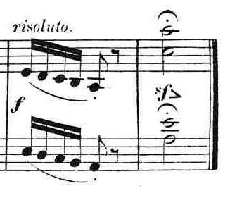 ブルグミュラー「25の練習曲第2番「アラベスク」イ短調Op.100-2」ピアノ楽譜3