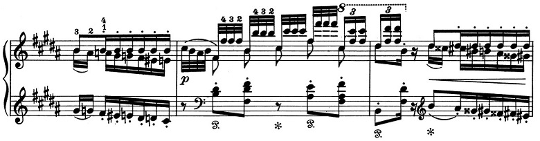 リスト「パガニーニによる大練習曲第3番「ラ・カンパネラ」嬰ト短調S.141-3」ピアノ楽譜3