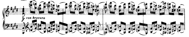 ショパンエチュードOp.10-3「別れの曲」ホ長調 ピアノ楽譜2