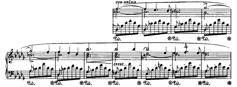 ショパン「スケルツォ第2番変ロ短調Op.31」ピアノ楽譜2