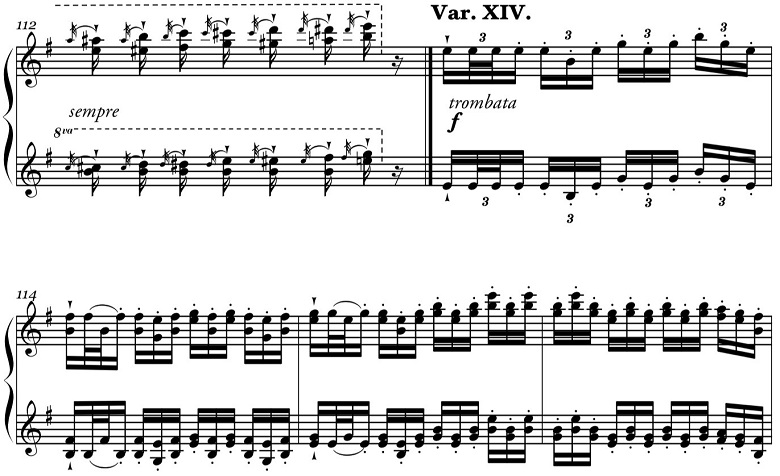 ベートーヴェン「「創作主題による32の変奏曲」ハ短調WoO.80」ピアノ楽譜8