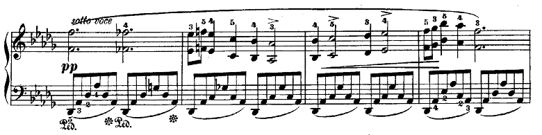 ショパン「ノクターン第1番変ロ短調Op.9-1」ピアノ楽譜4