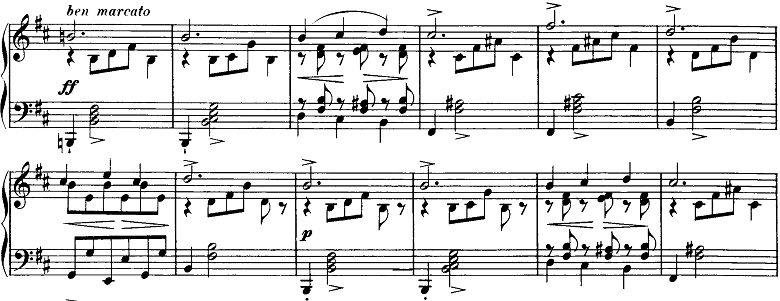 シューベルト「即興曲」第2番Op.90-2 ピアノ楽譜2