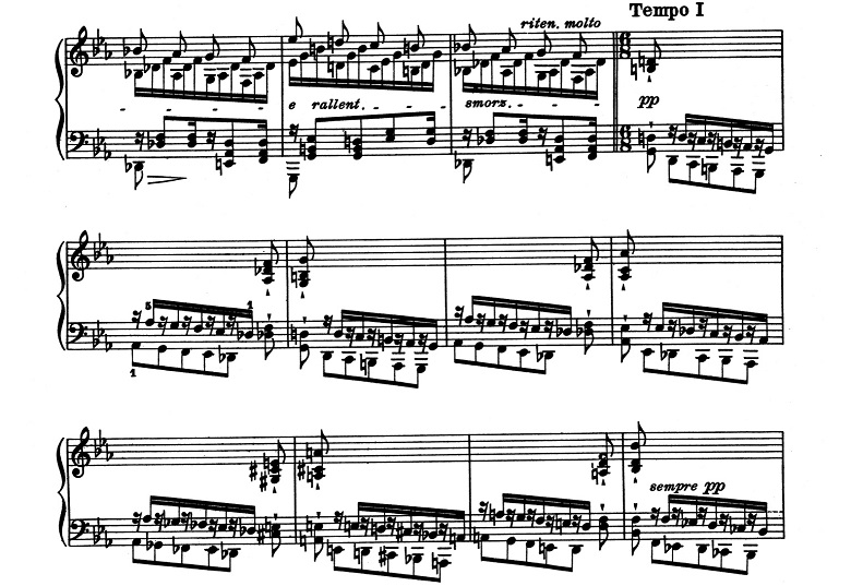 リスト「超絶技巧練習曲集S.139第8番「狩り」ハ短調」ピアノ楽譜5