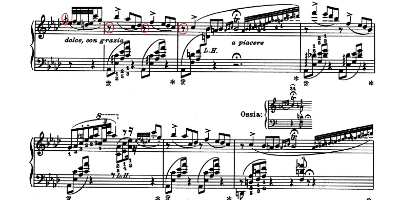 リスト「超絶技巧練習曲集S.139第9番「回想」変イ長調」ピアノ楽譜2