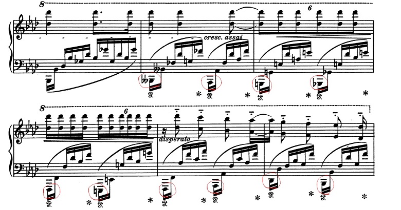 リスト「超絶技巧練習曲集S.139第10番　ヘ短調」ピアノ楽譜5