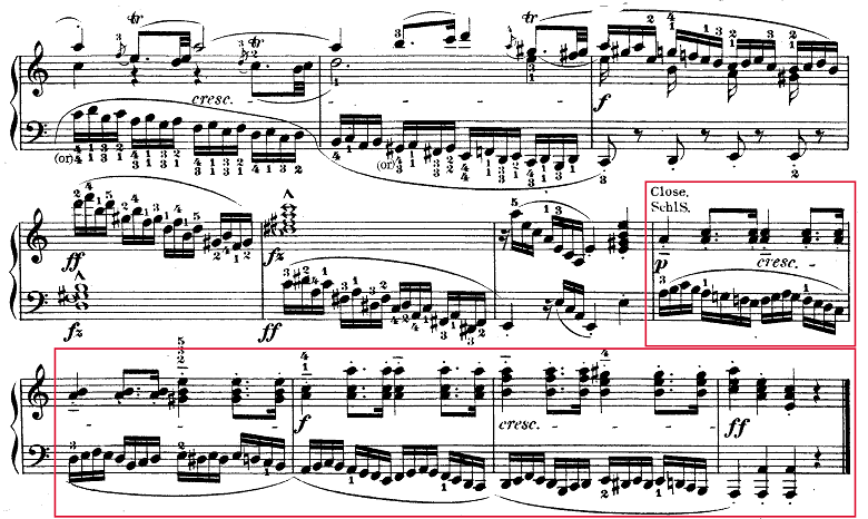 モーツァルト「ピアノソナタ第9（8）番イ短調K.310第1楽章」ピアノ楽譜10