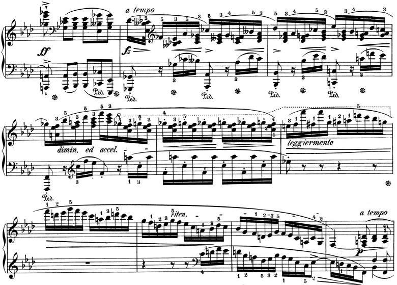 ショパン「バラード第4番ヘ短調Op.52」ピアノ楽譜6