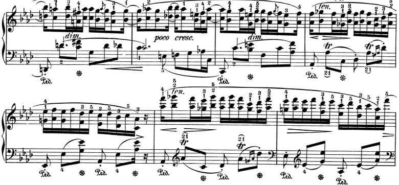 ショパン「バラード第4番ヘ短調Op.52」ピアノ楽譜7