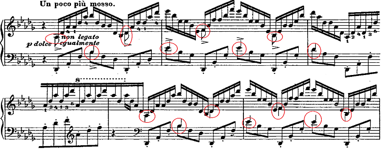リスト「3つの演奏会用練習曲第3曲「ため息」変ニ長調S.144-3」ピアノ楽譜19