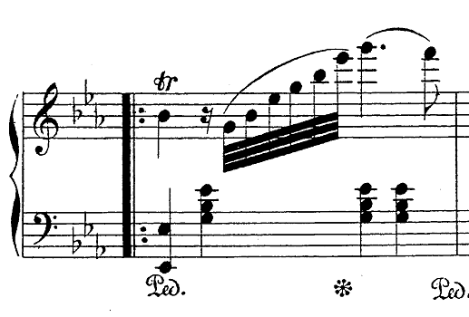 バダジェフスカ「『乙女の祈り』変ホ長調Op.4」ピアノ楽譜5