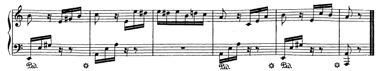 長調と短調の見分け方：ベートーヴェン「エリーゼのために」ピアノ楽譜2