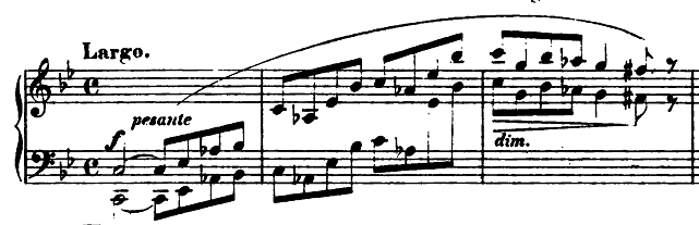 ショパン「バラード第1番ト短調op.23」ピアノ楽譜1
