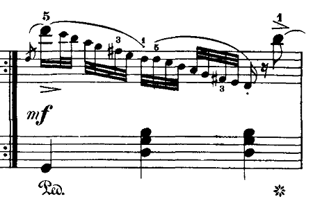 ブルグミュラー「18の練習曲第2番「真珠」ハ長調Op.109-2」ピアノ楽譜3