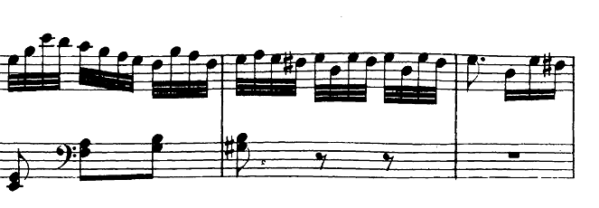 ベートーヴェン「バガテル第25番「エリーゼのために」イ短調WoO.59」ピアノ楽譜3