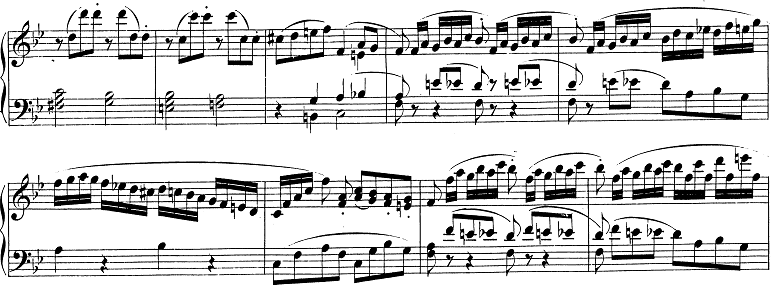 モーツァルト「ピアノソナタ第13番変ロ長調K.333第1楽章」ピアノ楽譜6