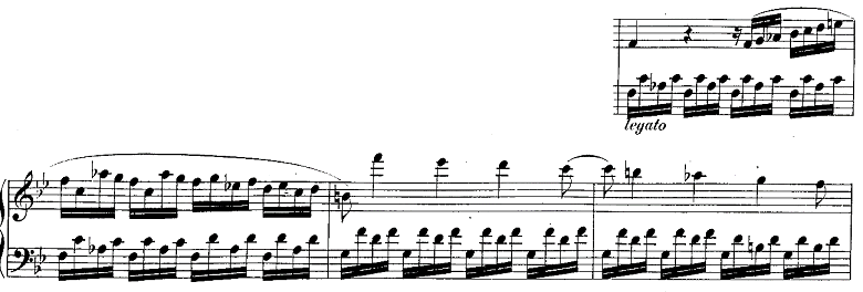 モーツァルト「ピアノソナタ第13番変ロ長調K.333第1楽章」ピアノ楽譜8