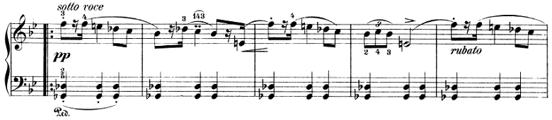 ショパン「マズルカ第5番変ロ長調Op.7-1」ピアノ楽譜3
