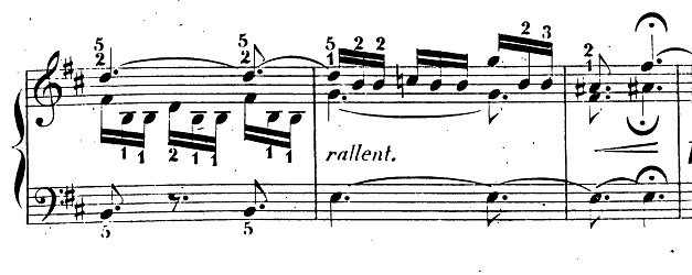 バッハ「シンフォニア第15番ロ短調BWV801」ピアノ楽譜6