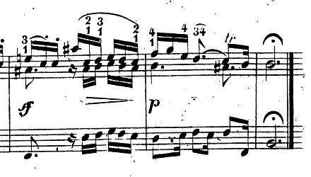 バッハ「シンフォニア第15番ロ短調BWV801」ピアノ楽譜7