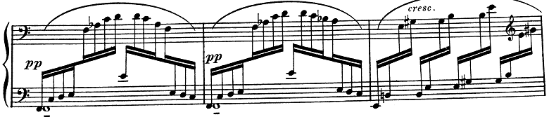 ドビュッシー「子供の領分第1曲「グラドゥス・アド・パルナッスム博士」ハ長調L.113-1」ピアノ楽譜2