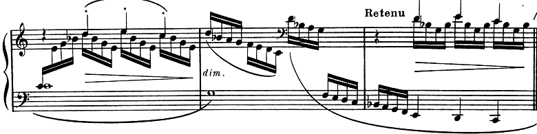ドビュッシー「子供の領分第1曲「グラドゥス・アド・パルナッスム博士」ハ長調L.113-1」ピアノ楽譜3