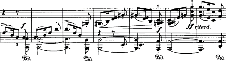 シューマン「ノヴェレッテン第8番嬰ヘ短調Op.21-8」ピアノ楽譜6
