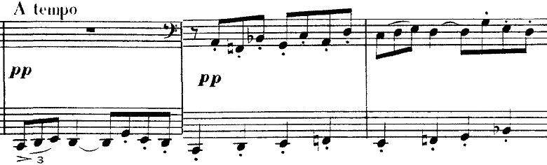 ドビュッシー「2つのアラベスクL.66第2番ト長調」ピアノ楽譜14