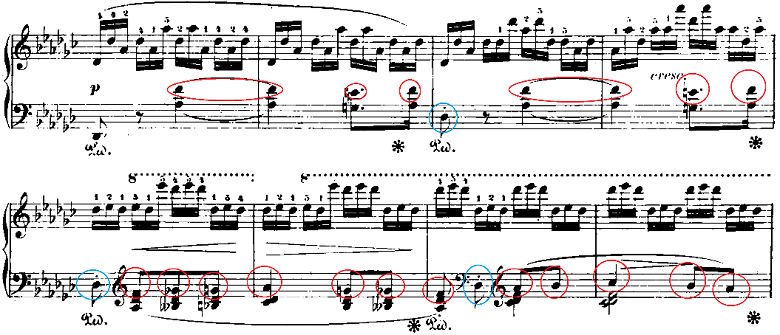 ショパン「「黒鍵のエチュード」Op.10-5変ト長調」ピアノ楽譜6