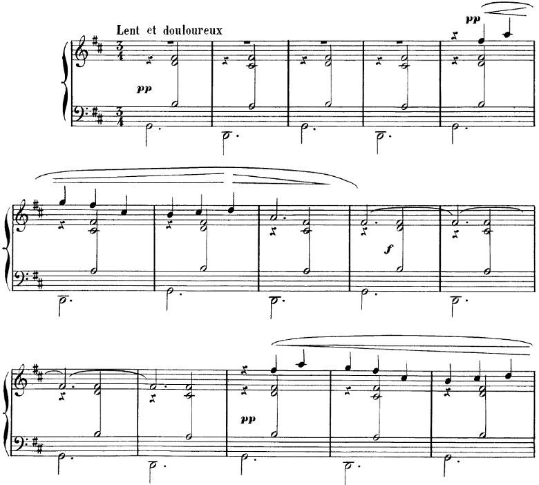サティ「ジムノペディ第1番」ピアノ楽譜2